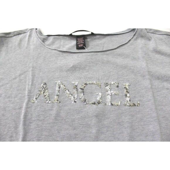 NWT Victoria's Secret Ruffle Graphic Tee Angel Spa - Picture 5 of 6